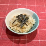 ツナとなめ茸の炊き込みご飯